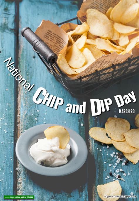 BANNERS National CHIP And DIP Day March 23