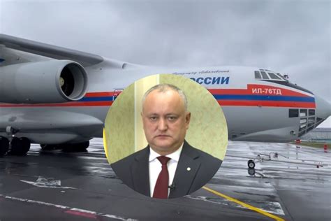 VIDEO Dodon însoțitor de bord pentru vaccinul Sputnik V Liderul