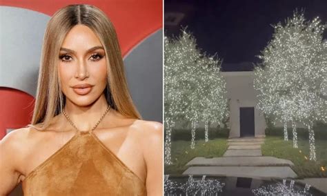 Kim Kardashian muestra su deslumbrante decoración navideña COSAS PE