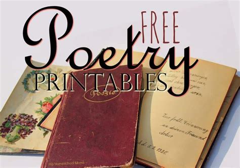 Poetry Book Template Free Download