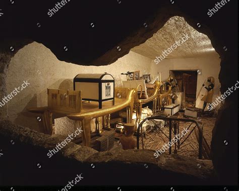 Antechamber Tomb Tutankhamun C133222 Bc 18th Editorial Stock Photo