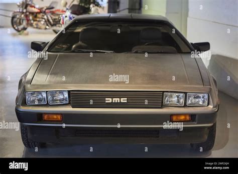 Kvarndrup, Denmark, 13th of January, 2024: Famous JMC DeLorean Stock ...