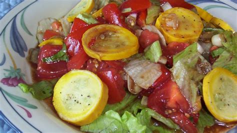 Tomato-Pattypan Squash Salad Recipe - Food.com