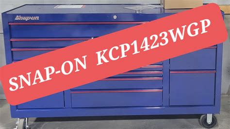 BRAND NEW Snap On Tool Box Tour Overview Of Snap On Toolbox KCP1423