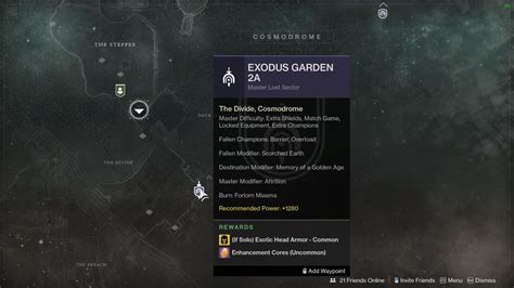 How To Unlock Legend Master Lost Sectors Destiny 2 CMC