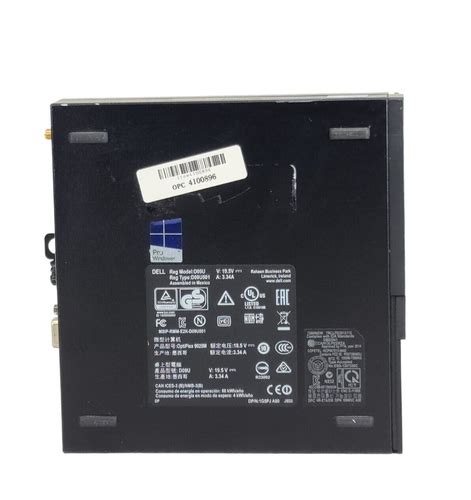 dell du optiplex micro desktop  ram  cpu  ssd barebone ebay