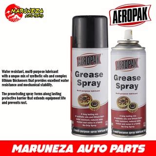 Aeropak Grease Spray 200ML 4 25oz Shopee Philippines