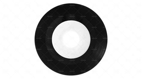 Vinyl Record White Label - Stock Photos | Motion Array