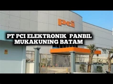 Pt Pci Mukakuning Lowongan Kerja Batam Hari Ini Loker Batam Hari