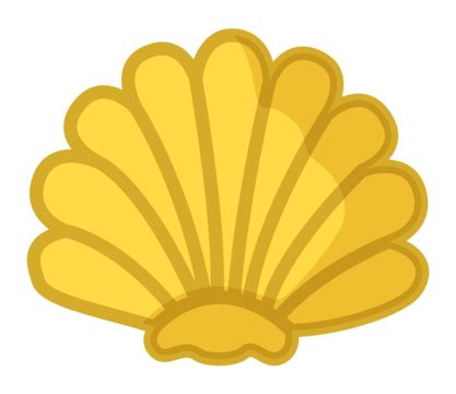 Conchas Do Mar Amarelo Png Concha Do Mar Clipart De Concha Vetor De