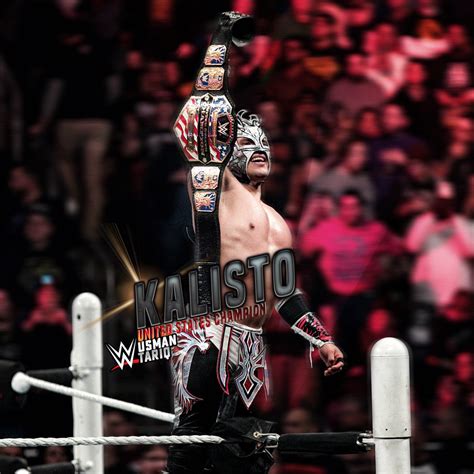 Kalisto WWE United States Champion 2016 by WWEMatchCard on DeviantArt