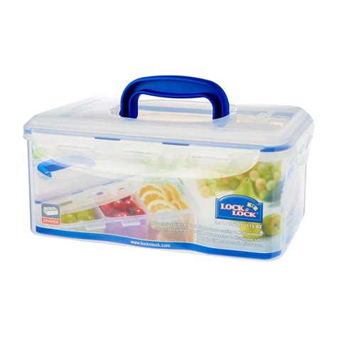 LocknLock Official Classic Airtight Food Container Handy With Divider 3