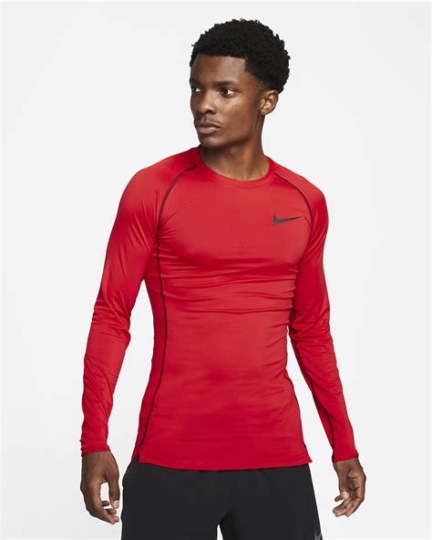 Haut à Manches Longues Et Coupe Ajustée Nike Pro Dri Fit Pour Homme Nike Be