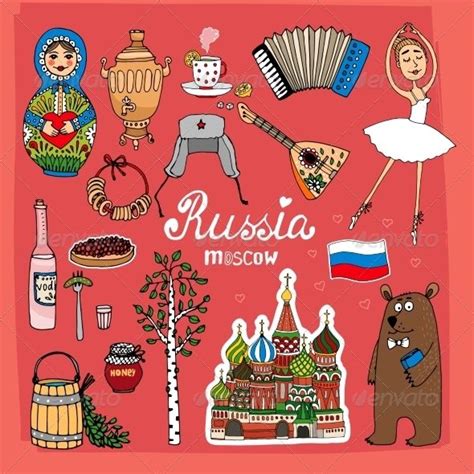 Symbols And Icons Of Russia Russian Symbols Russia Russian Culture