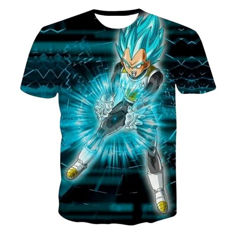 Vegeta Ssj Blue Double Galick Gun T Shirt • Supersaiyanshop