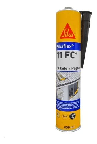 Adhesivo Y Sellante Sikaflex 11 Fc Plus Negro 300 MlPegamento ELÁSTICO