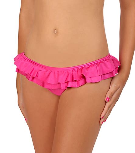 Roxy Swimwear Moroccan Beach Ruffle Bikini Bottom At Swimoutlet