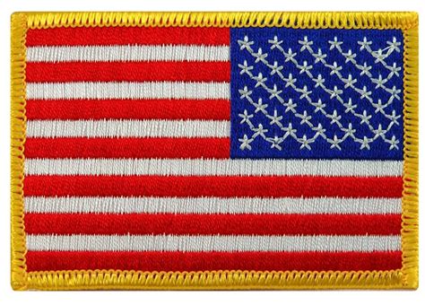 GI US Army Flag Patches - Reversed (Right Hand) - Pack Of 20 - PNA Surplus