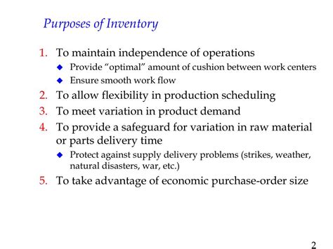 Ppt Chapter Inventory Management Powerpoint Presentation Free