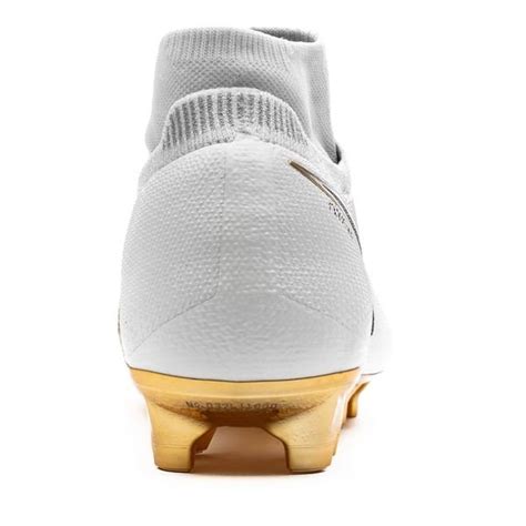 Nike Phantom Vision Gold Elite Df Fg White Black Limited Edition