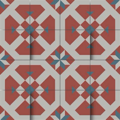 CADIZ ENCAUSTIC CEMENT TILE – Mexican Tile Designs