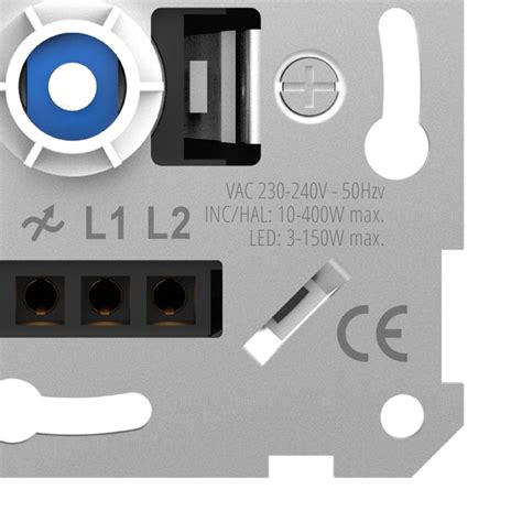 Universal Drehdimmer Dimmschalter LUXARA für dimmbare LEDs 3 150W