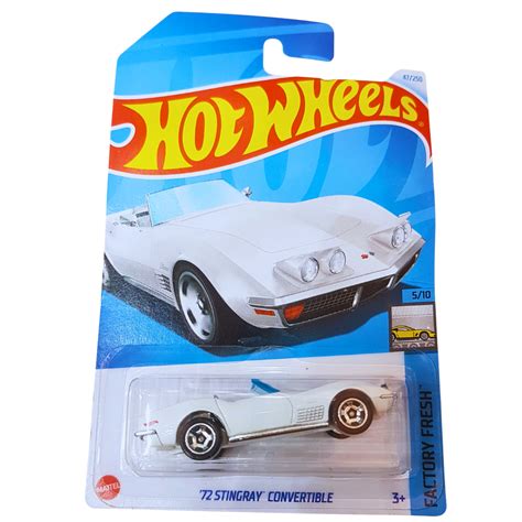 Hot Wheels 72 Stingray Convertible Die Cast Car One Shop The Toy Store