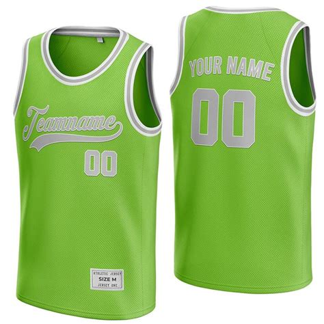 Custom Green Basketball Jersey | Breathable fabric, Sport outfits ...