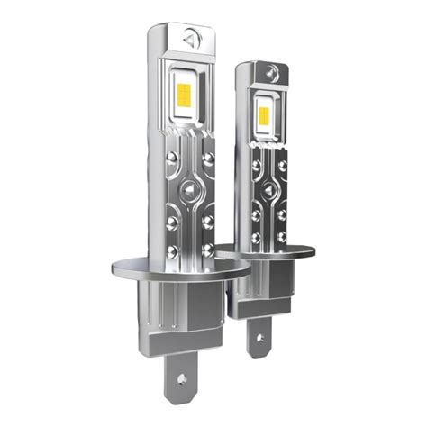 Set 2 Becuri Led H1 55w Autorey® Super Csp Lumina Alb Rece 6000k 16