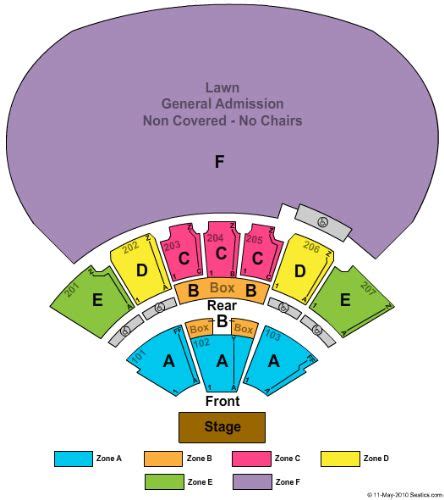 Clark County Amphitheatre Seating Chart