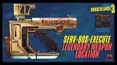 Borderlands S Rv S Execute General Traunt Legendary Tediore