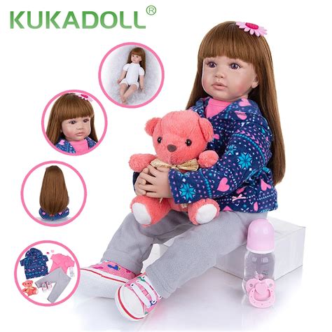 Kukadoll Inch Lovely Reborn Princess Babies Doll Cm Cloth Body