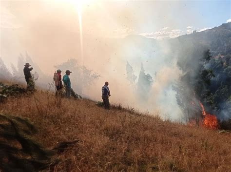 Áncash en alerta en lo que va del año región ha soportado 40 incendios