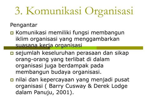 Ppt 3 Komunikasi Organisasi Powerpoint Presentation Free Download Id3539794