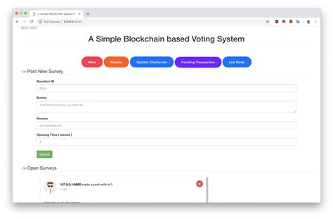 Voting Blockchain