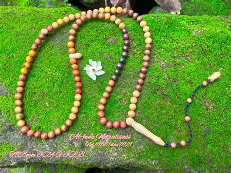 Jual Tasbih Kombinasi 24 Galih Kayu Langka Bertuah Istimewa Asli