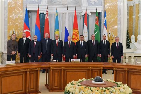 Informal Meeting Of CIS Heads Of State Is Held In Saint Petersburg