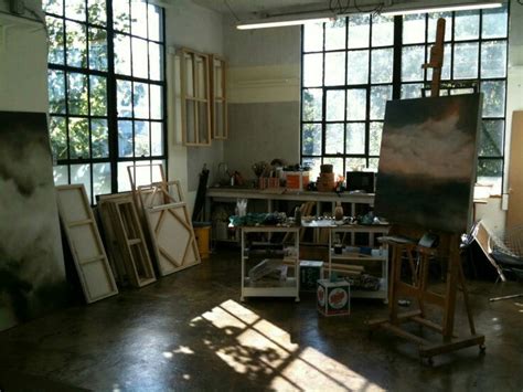 Artist S Studio With Multiple Art Pieces