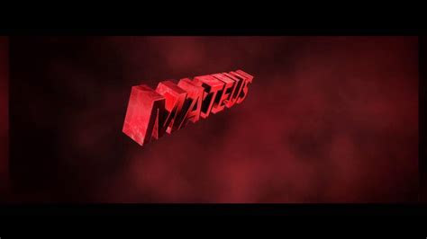 Intro Mateus Youtube