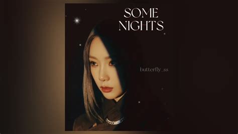 Mgl Sub Taeyeon Some Nights Youtube