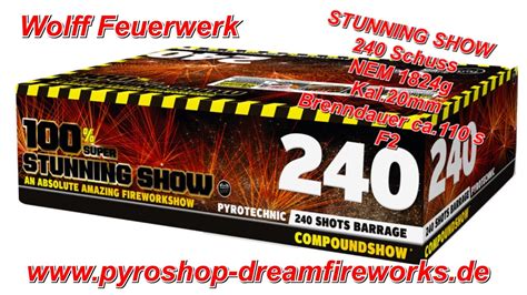 7752 STUNNING SHOW TOP Verbund Wolff Feuerwerk Pyroshop