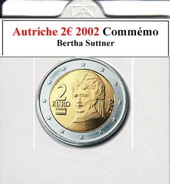 Autriche Comm Moratif Bertha Von Suttner Pi Ce Neuve Jamais