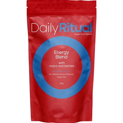 Daily Ritual Energy Blend Mixed Berry 150g | Woolworths
