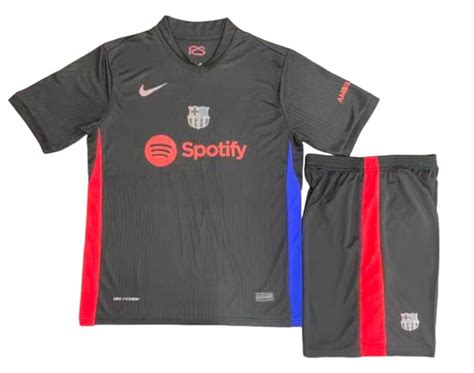 Barcelona Away Kit 202425 Jersey Shorts Indiansoccermart