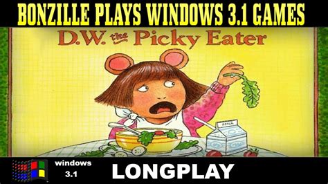 D W The Picky Eater Living Book Longplay No Commentary Youtube