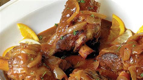 Braised Lamb Shanks With Citrus And Spice Thrifty Foods Recipes