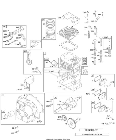 Briggs And Stratton Parts Diagram For Cam Crankshaft