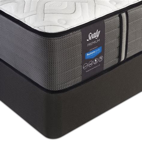 Sealy Posturepedic Satisfied Cushion Firm Tt Queen Mattress And Box