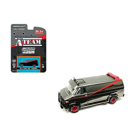 GREENLIGHT 1:64 HOLLYWOOD - THE A-TEAM (CHROME EDITION) - B.A.'S 1983 ...