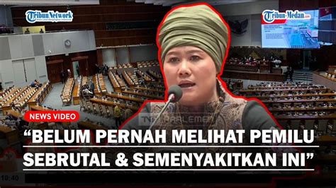 Berapi Api Luluk Hamidah Pkb Lantang Sebut Pemilu Penuh